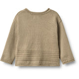 Wheat Gravel Strik Cardigan L/S Gunnar