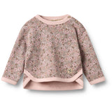 Wheat Rose Brown Flowers Sæt Sweatshirt & Trousers Emery