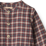 Wheat Blue Holiday Check Skjorte Shelby