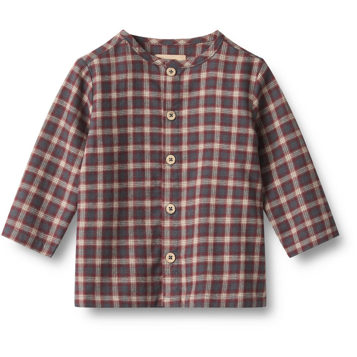Wheat Blue Holiday Check Skjorte Shelby
