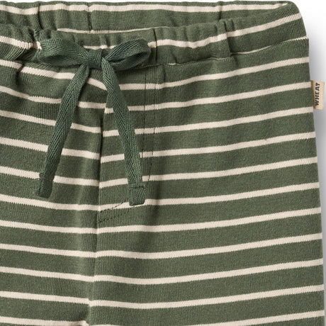 Wheat Dark Green Stripe Jersey Bukser Manfred