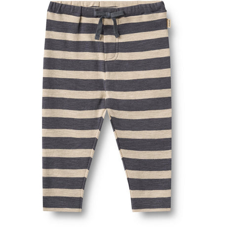 Wheat Greyblue Stripe Jersey Bukser Manfred