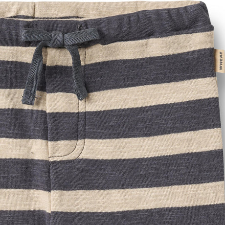 Wheat Greyblue Stripe Jersey Bukser Manfred