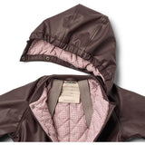 Wheat Chocolate Plum Thermo Regndragt Aiko
