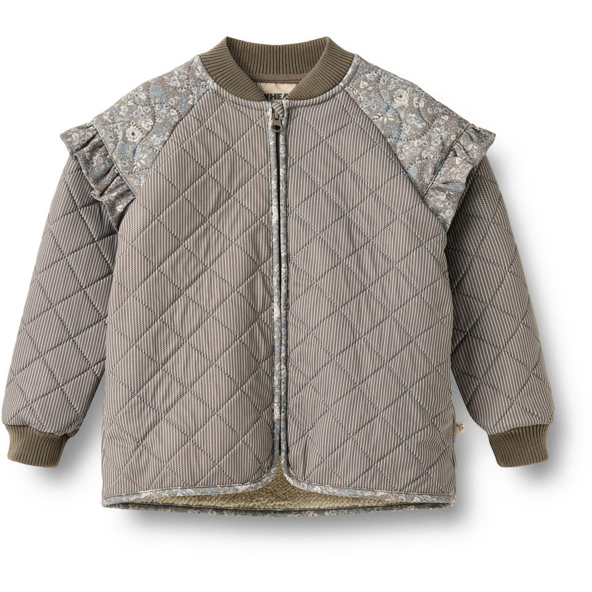 Wheat Brown Stripe Thermo Jakke Ellas