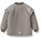 Wheat Brown Stripe Thermo Jakke Ellas