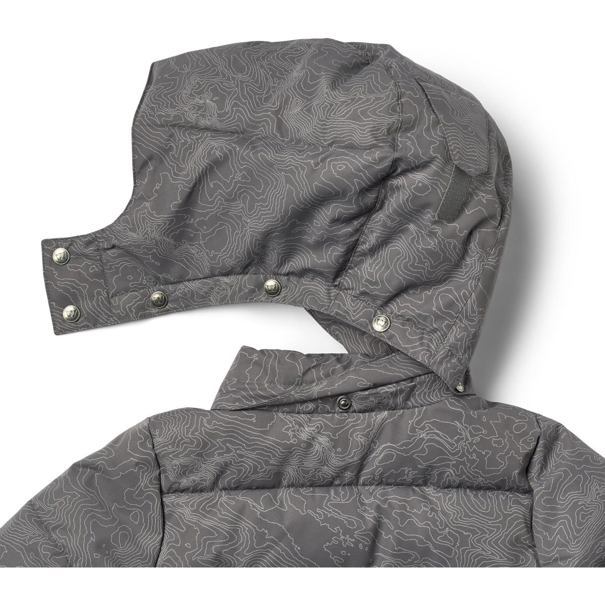 Wheat Dark Reflective Map Puffer Jakke Gael