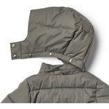 Wheat Grey Metal Puffer Jakke Gael