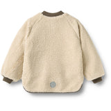 Wheat Brown Stripe Vendbar Thermo Jakke Lake