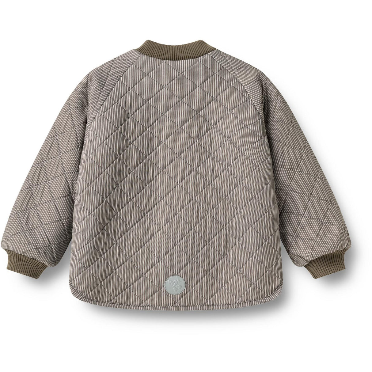 Wheat Brown Stripe Vendbar Thermo Jakke Lake