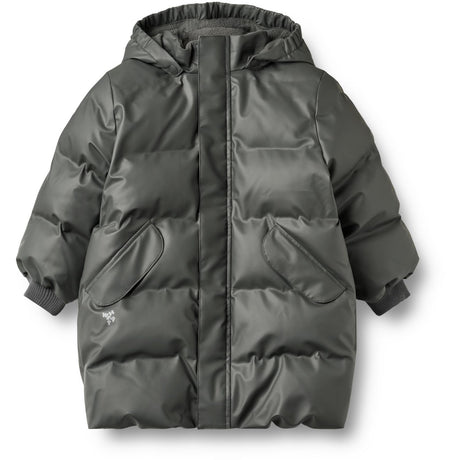 Wheat Dark Shadow Pu Puffer Jakke Coast
