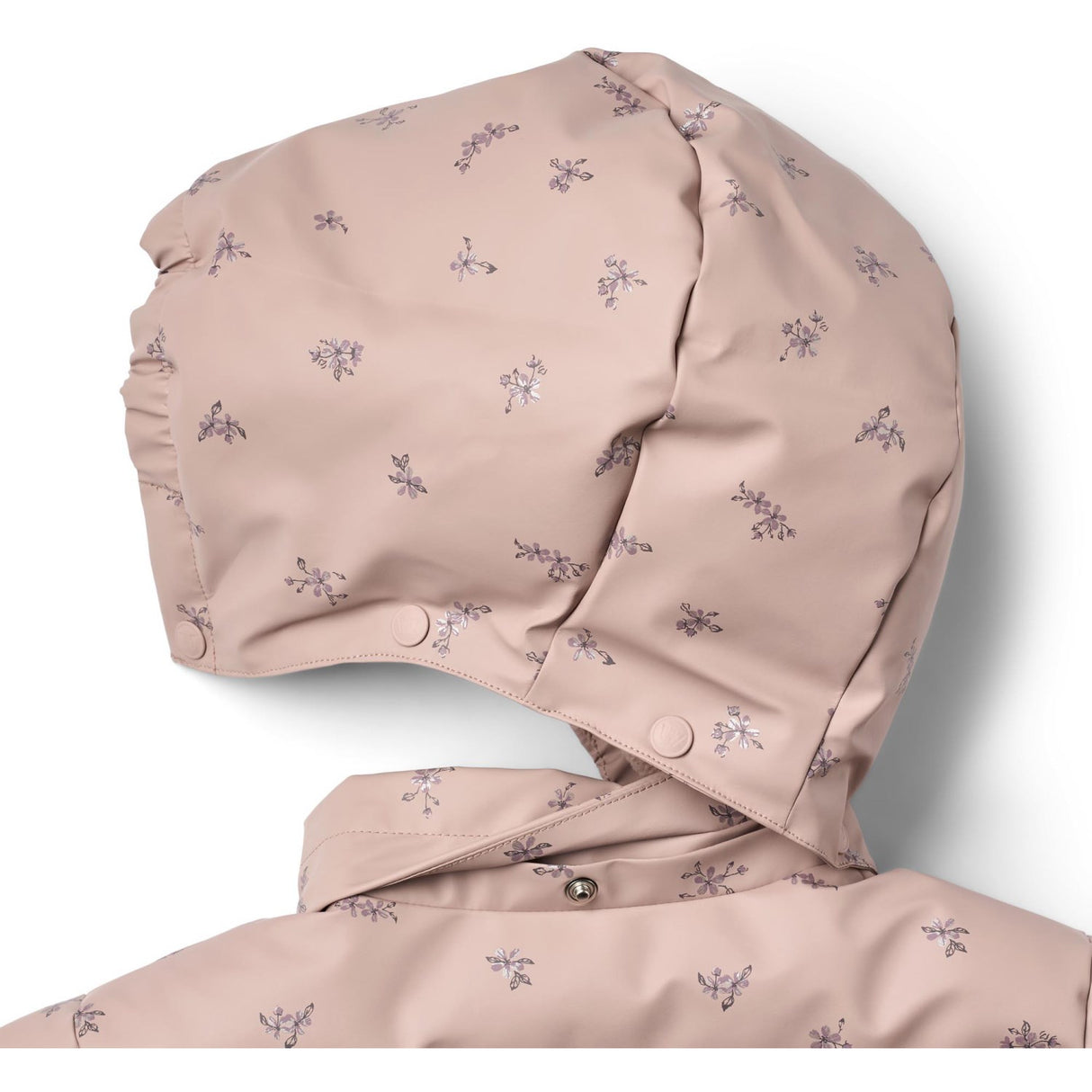 Wheat Dry Rose Flowers Pu Puffer Jakke Coast