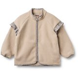 Wheat Grey Moon Fleece Jakke Ellena