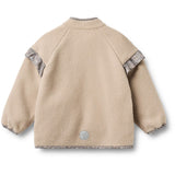 Wheat Grey Moon Fleece Jakke Ellena