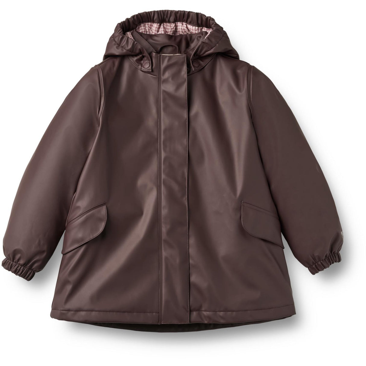 Wheat Chocolate Plum Thermo Rain Jakke Rika