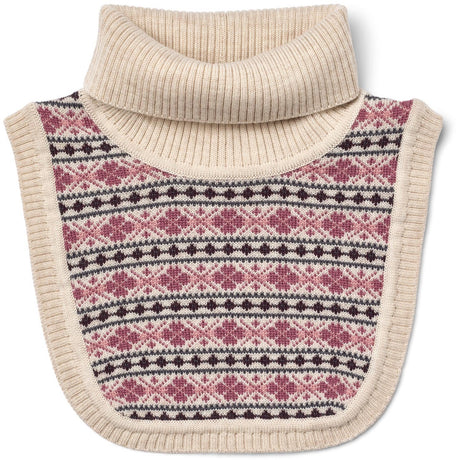 Wheat Eggshell Jacquard Halsedisse Majo