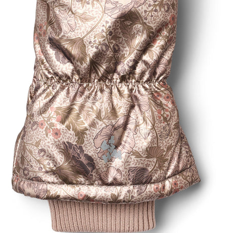 Wheat Golden Flowers Puffer Vanter Jazz