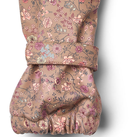 Wheat Portabella Flowers Rain Vanter Rily