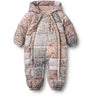 Wheat Patchwork Flowers Puffer Dragt Edem