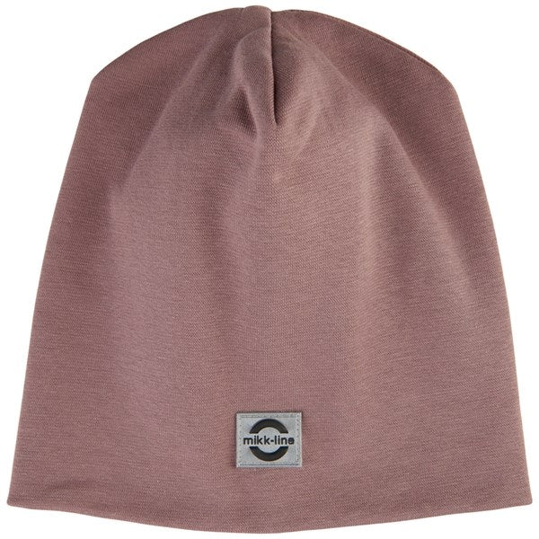 Mikk-Line Beanie Bomuld Twilight Mauve