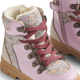 Wheat Slightly Blue Flowers Winterboot Toni Hiker Tex