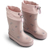 Wheat Dry Rose Flowers Rubber Støvle Thermo
