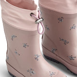 Wheat Dry Rose Flowers Rubber Støvle Thermo