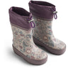 Wheat Soft Sand Flowers Rubber Støvle Thermo