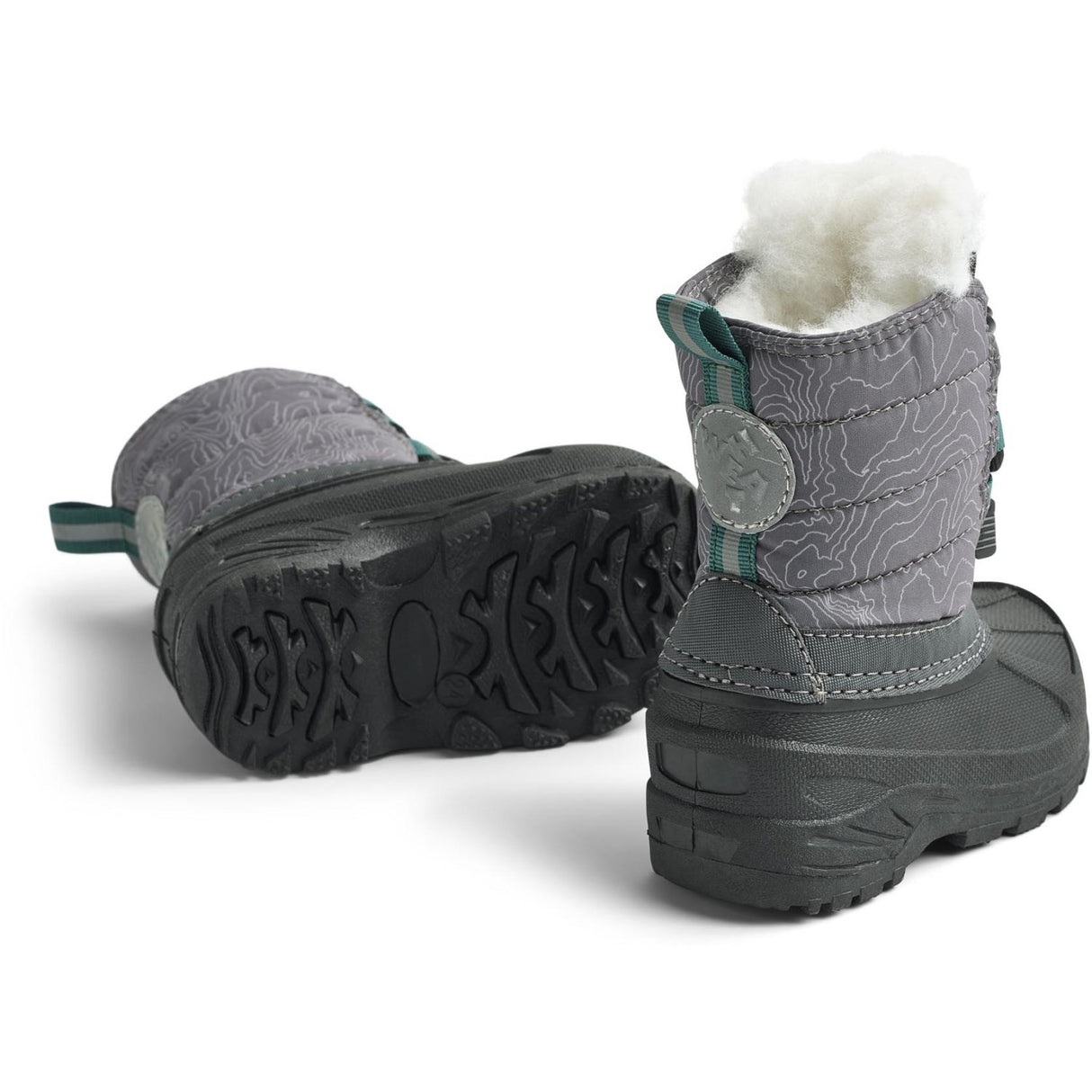Wheat Dark Reflective Map Winterboot Aleex