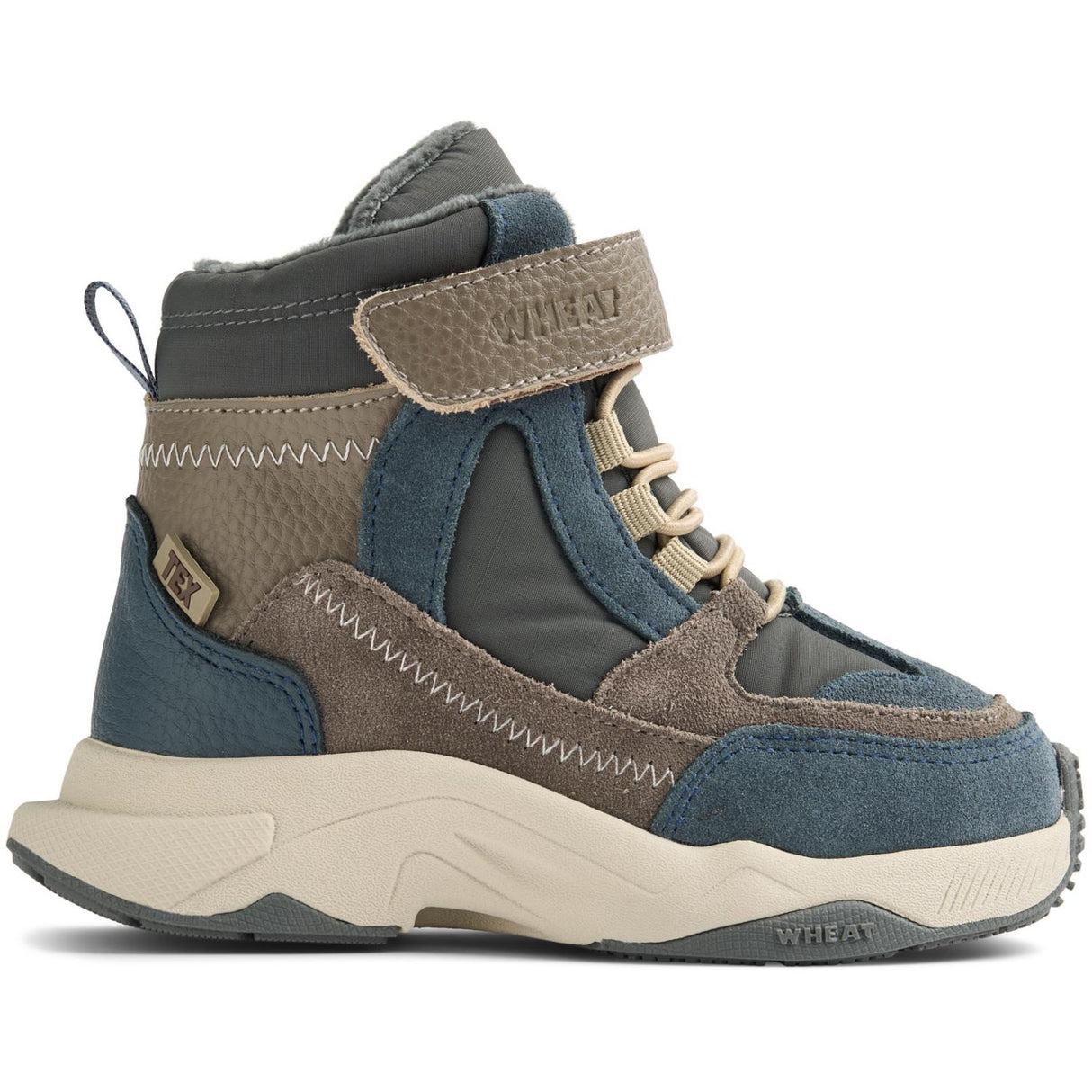 Wheat Dark Petroleum Sneaker Bootie Muni 2.0 Tex