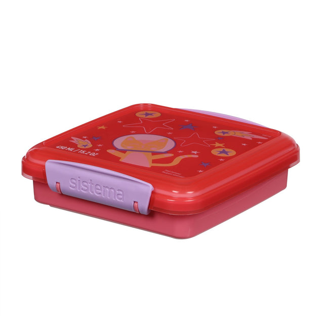 Sistema Space Kitty – Popsicle Kids Design Sandwich Æske 450ml