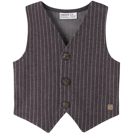 Name It Chocolate Plum Nmmrobino Vest Unb