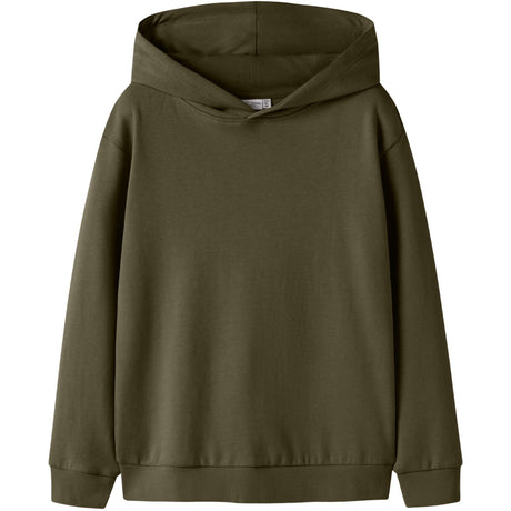 Name It Olive Night Nkmvian Ls Nreg Sweat Wh Bru