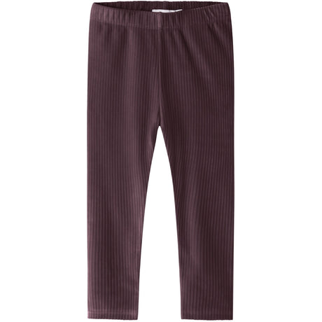 Name It Catawba Grape Nmfveloa Fløjl Leggings