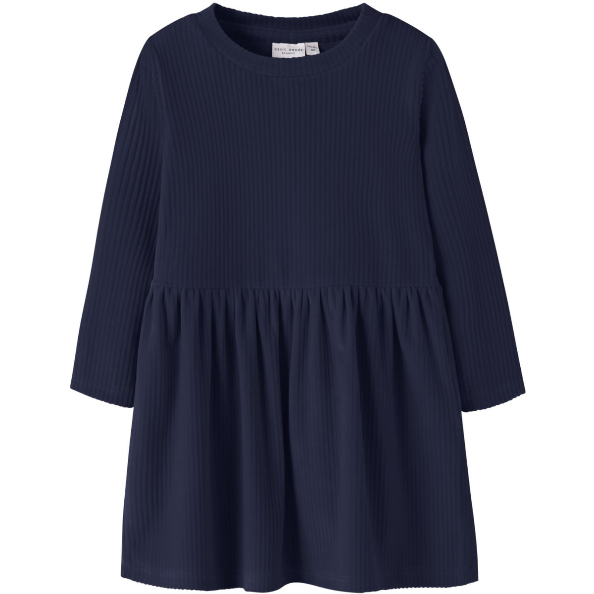 Name It Evening Blue Nmfveloa Ls Fløjl Kjole