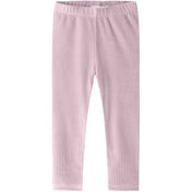 Name It Mauve Shadows Nmfveloa Fløjl Leggings
