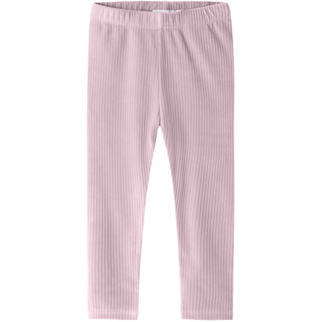 Name It Mauve Shadows Nmfveloa Fløjl Leggings
