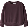 Name It Catawba Grape Nmfveloa Ls Fløjl Kort Top