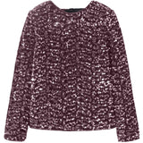 Name It Catawba Grape Nkfrusitta Ls Sløjfe Bluse
