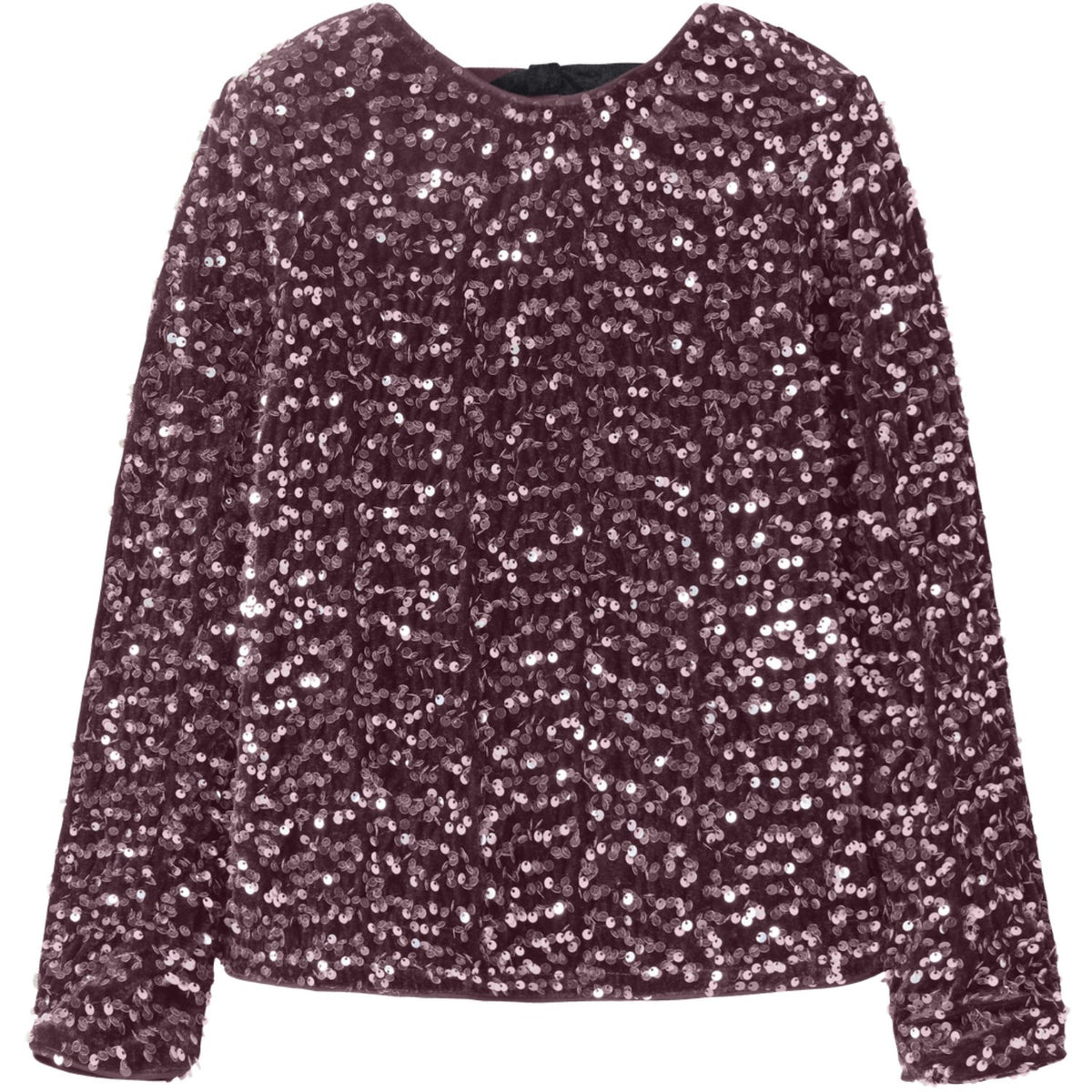 Name It Catawba Grape Nkfrusitta Ls Sløjfe Bluse