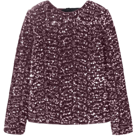 Name It Catawba Grape Nkfrusitta Ls Sløjfe Bluse