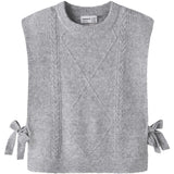 Name It Grey Melange Nkfrianni Strik Vest