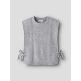 Name It Grey Melange Nkfrianni Strik Vest