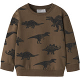 Name It Sepia Nmmriva Ls Nreg Sweat Bru