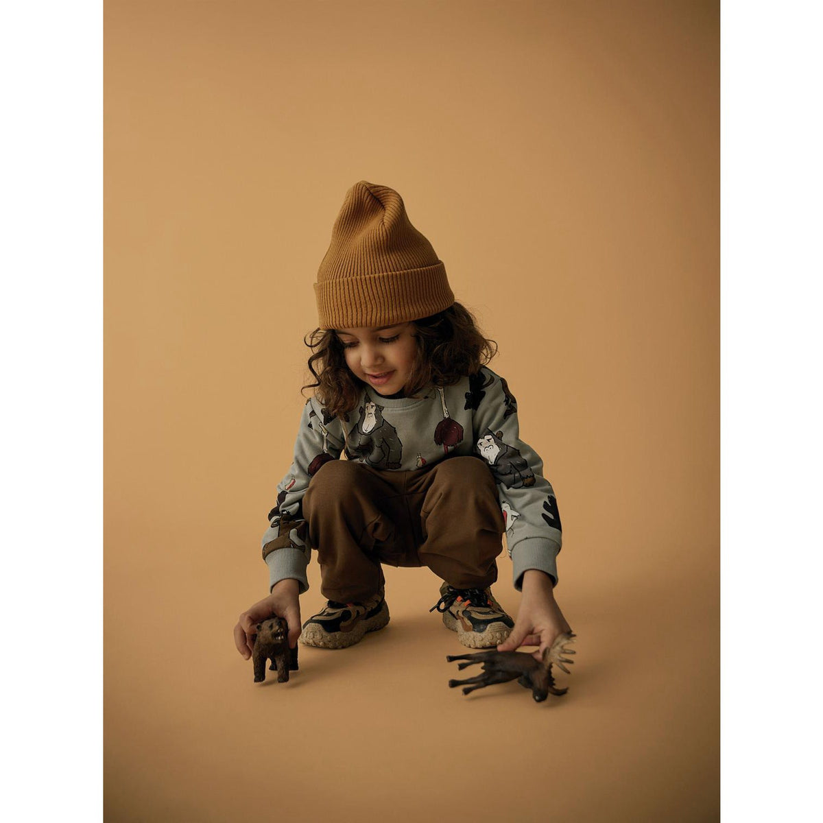 Name It Sepia Nmmrugo Nreg Sweat Bukser Bru