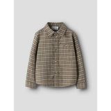 Name It Sepia Nmmrem Ls Nreg Skjorte