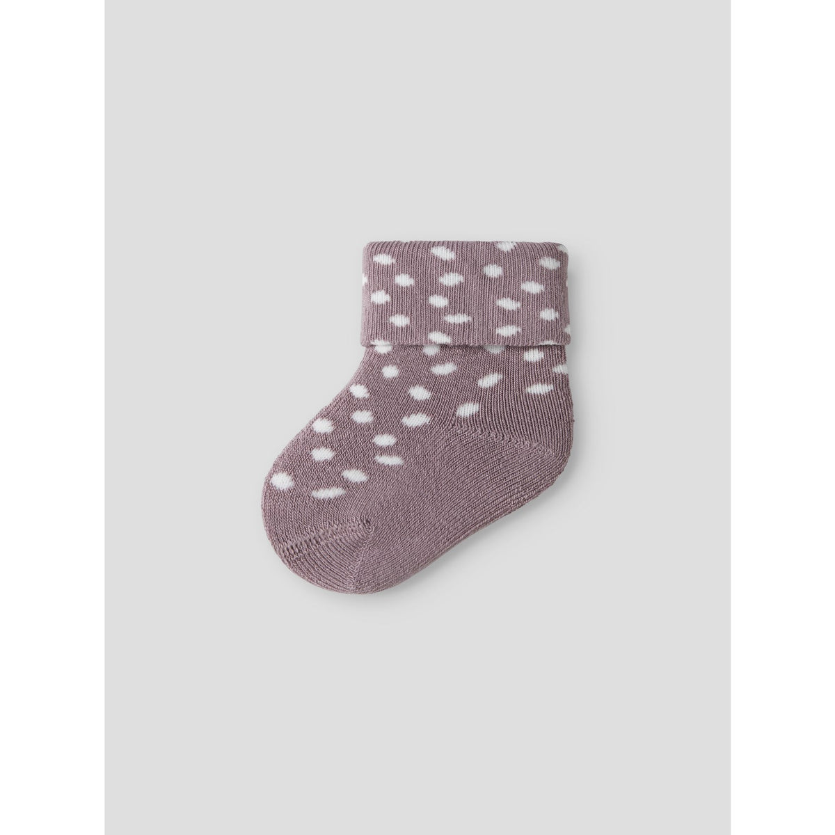 Name It Mauve Shadows Coca Mocha Nbframbi 2-Pak Frotte Strømper