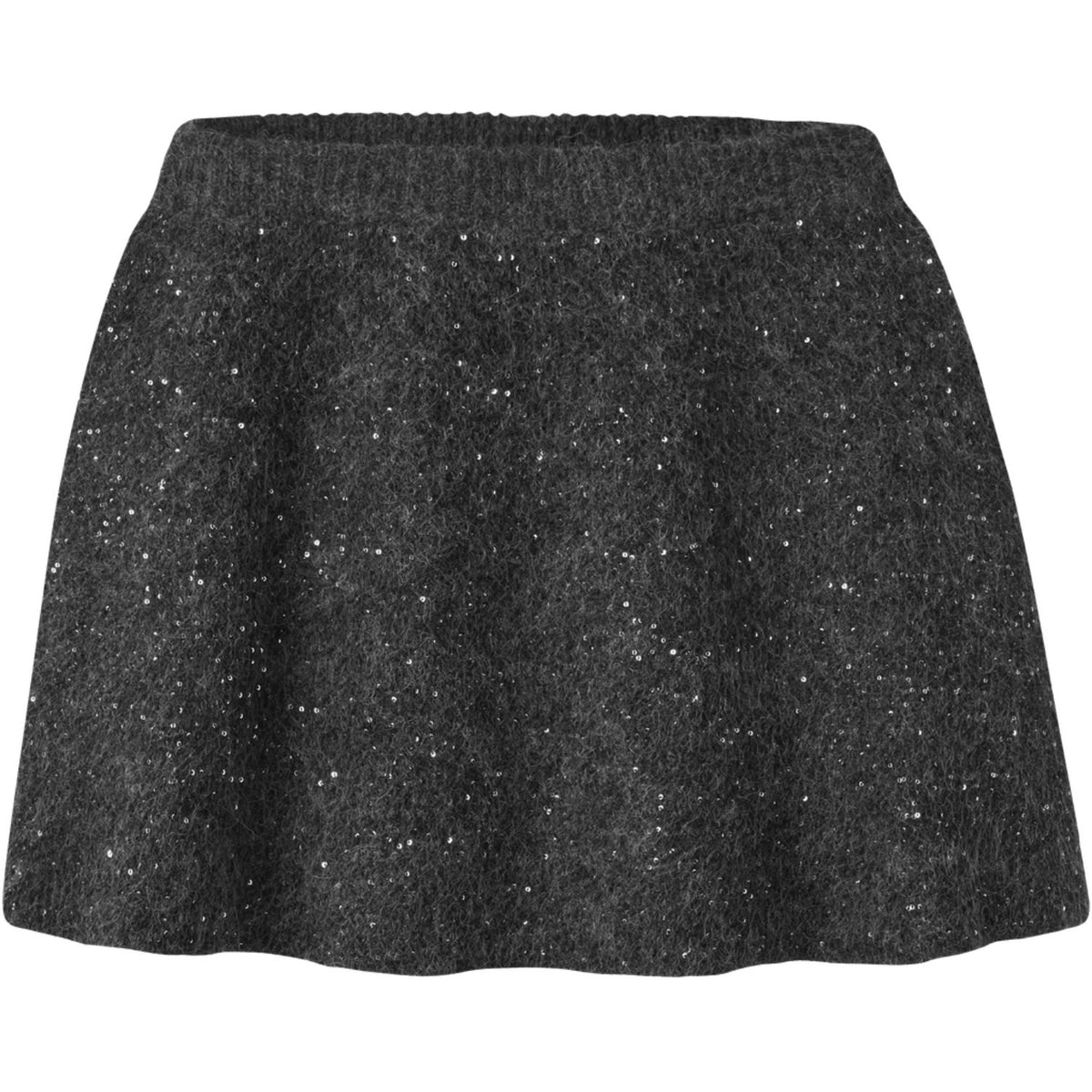 Name It Black Nkfriaglitter Strik Nederdel