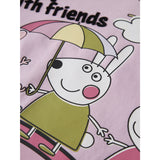 Name It Full Blooming Pink Nmfomba Peppa Ls Nreg Top Æske Cplg