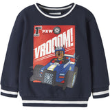 Name It Navy Blazer Nmmodin Paw Nreg Sweat Æske Bru Cplg